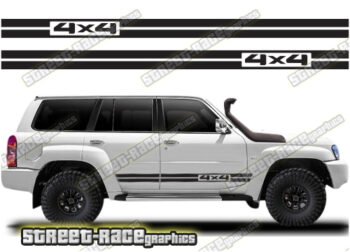Nissan Patrol 059 - 4x4 racing stripes