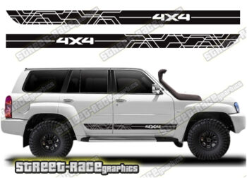 Nissan Patrol 068 - 4x4 racing stripes