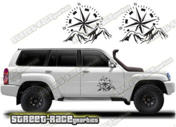 Nissan Patrol 070 - Mountain compasses