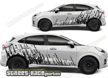 Ford Puma 003 - mud splatter graphics