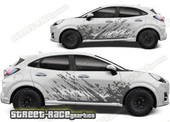 Ford Puma 004 - mud splatter graphics