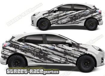 Ford Puma 008 - ripped graphics