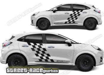 Ford Puma 020 - Racing Flags