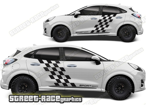 Ford Puma 020 - Racing Flags