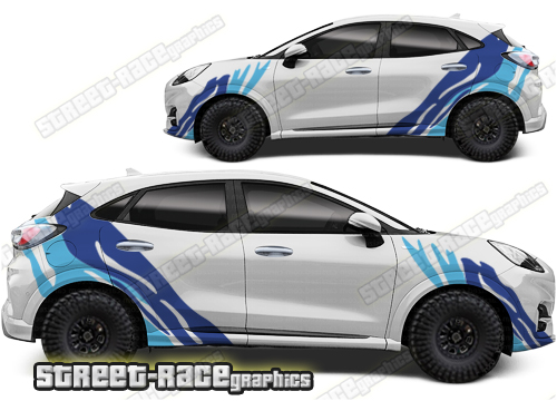 Ford Puma 028 - TIGER STRIPES