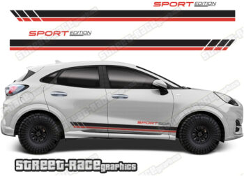 Ford Puma 053 - racing stripes