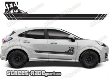Ford Puma 060 - 4x4 racing stripes