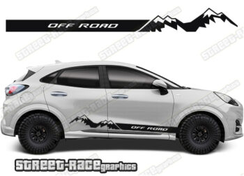 Ford Puma 061 - off road racing stripes