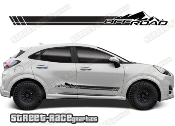 Ford Puma 064 - off road racing stripes