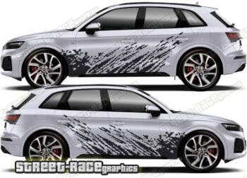 Audi Q5 002 - mud splatter graphics
