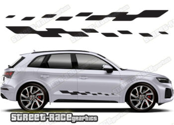 Audi Q5 036 racing stripes