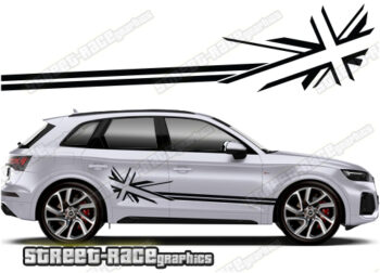 Audi Q5 039 racing stripes