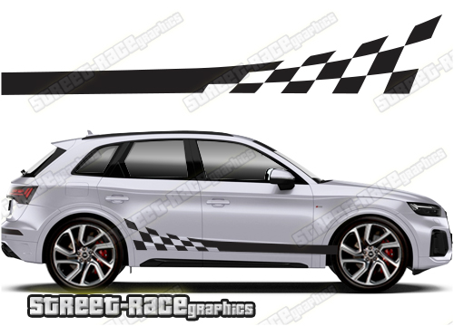 Audi Q5 040 racing stripes