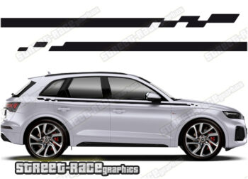 Audi Q5 041 racing stripes
