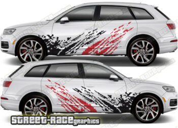 Audi Q7 001 - mud splatter