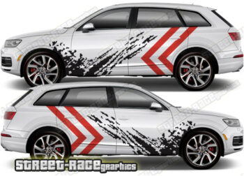 Audi Q7 004 - mud splatter