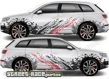 Audi Q7 007 - mud splatter