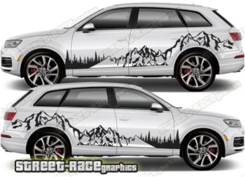 Audi Q7 013 - mountains