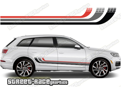 Audi Q7 031 - racing stripes