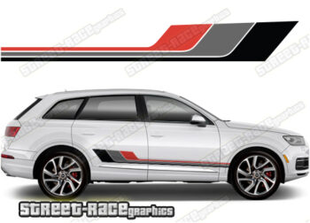 Audi Q7 032 - racing stripes