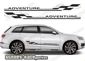 Audi Q7 035 racing stripes