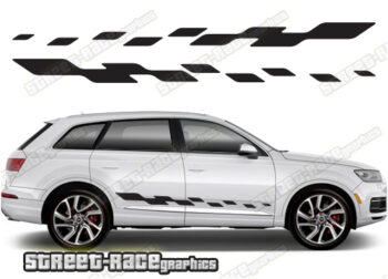 Audi Q7 036 racing stripes