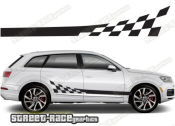 Audi Q7 040 racing stripes