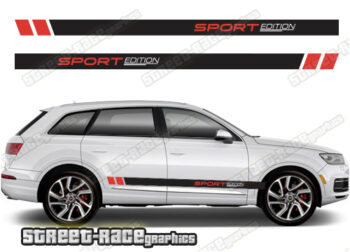 Audi Q7 049 - racing stripes