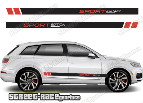 Audi Q7 049 - racing stripes
