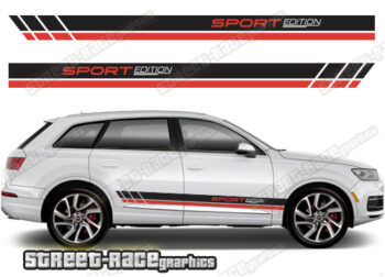 Audi Q7 050 - racing stripes