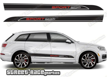Audi Q7 054 - racing stripes