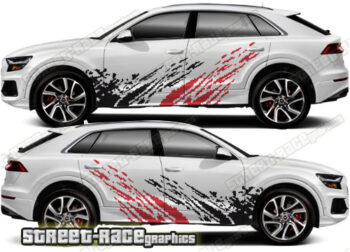 Audi Q8 001 - mud splatter