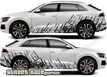 Audi Q8 003 - mud splatter graphics