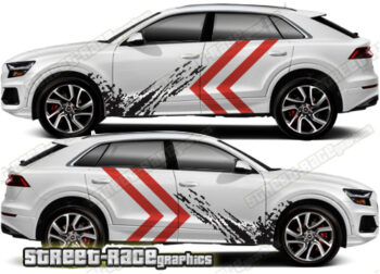 Audi Q8 004 - mud splatter