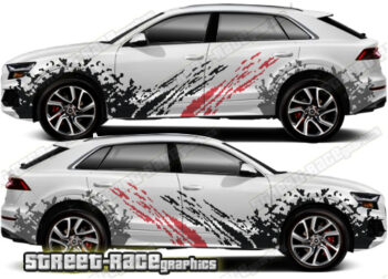 Audi Q8 007 - mud splatter