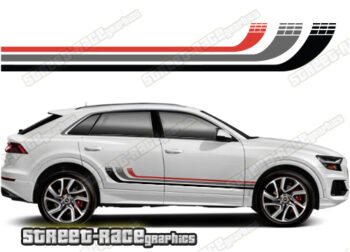 Audi Q8 031 - racing stripes
