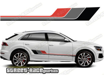 Audi Q8 032 - racing stripes