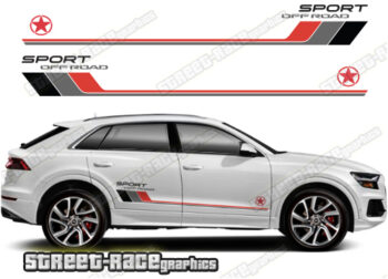 Audi Q8 034 - racing stripes
