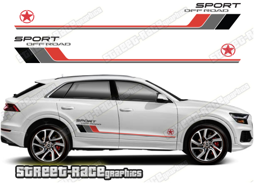 Audi Q8 034 - racing stripes