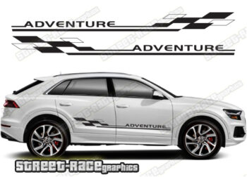 Audi Q8 035 racing stripes