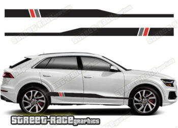 Audi Q8 046 - racing stripes