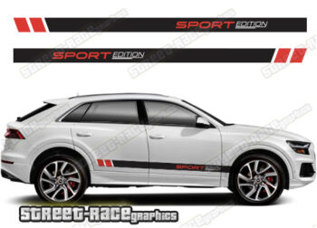 Audi Q8 049 - racing stripes