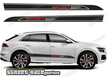 Audi Q8 054 - racing stripes