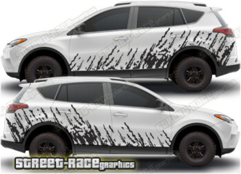 Toyota RAV4 003 - mud splatter graphics
