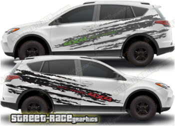 Toyota RAV4 007 - ripped graphics