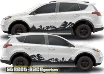 Toyota RAV4 021 - Mountain graphics