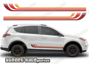 Toyota RAV4 042 - Retro stripes
