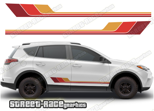 Toyota RAV4 043 - Retro stripes
