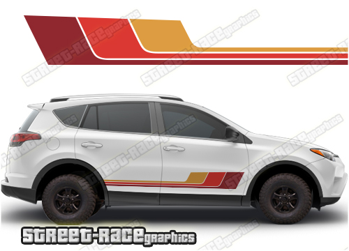 Toyota RAV4 044 - Retro stripes
