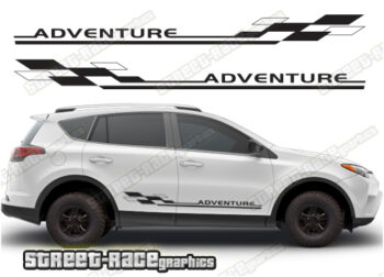 Toyota RAV4 058 - Adventure racing stripes